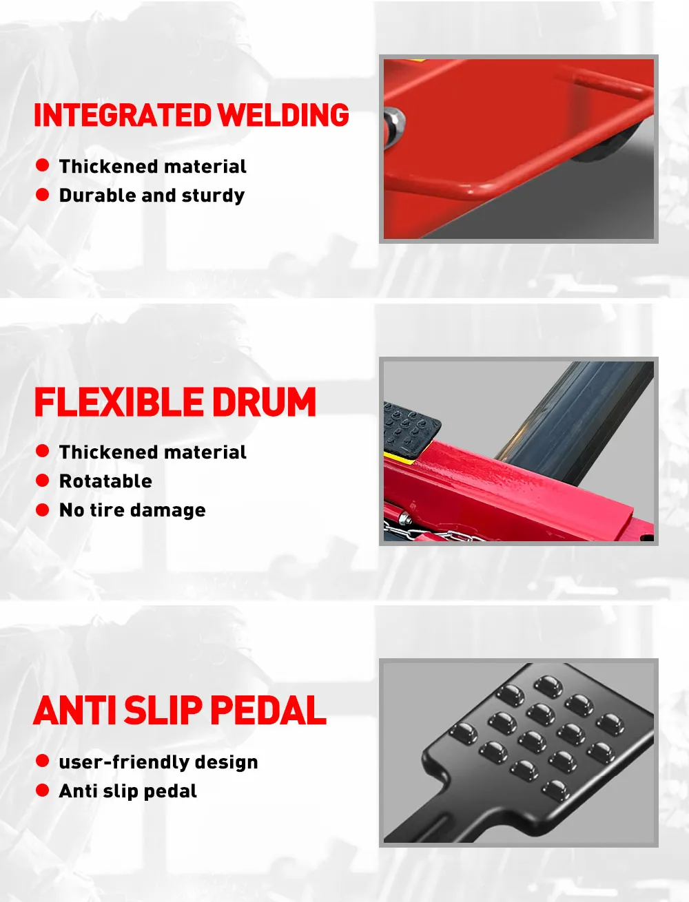 1 ton folding engine hoist