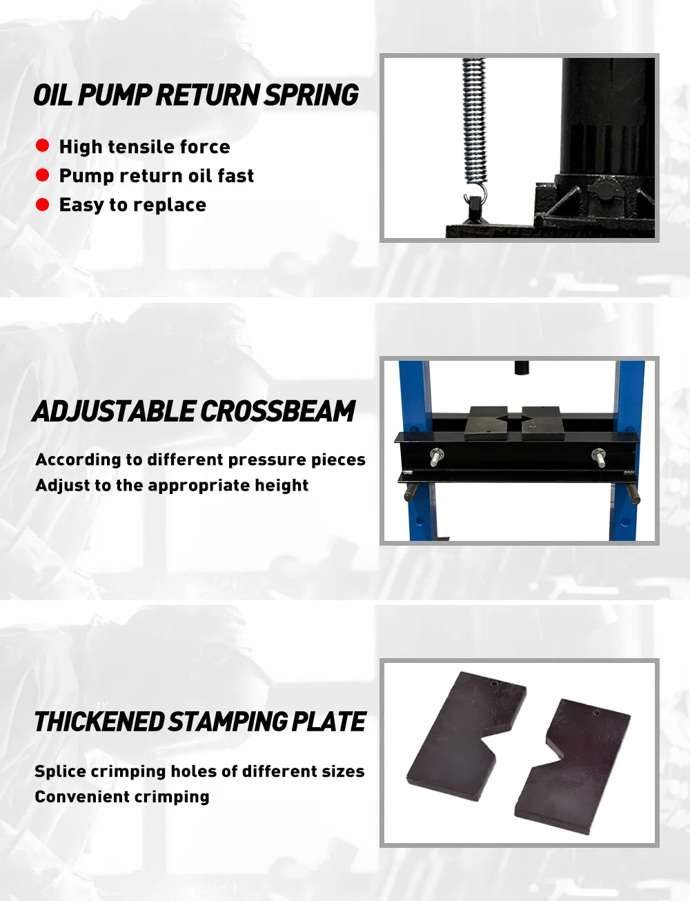 ton shop press